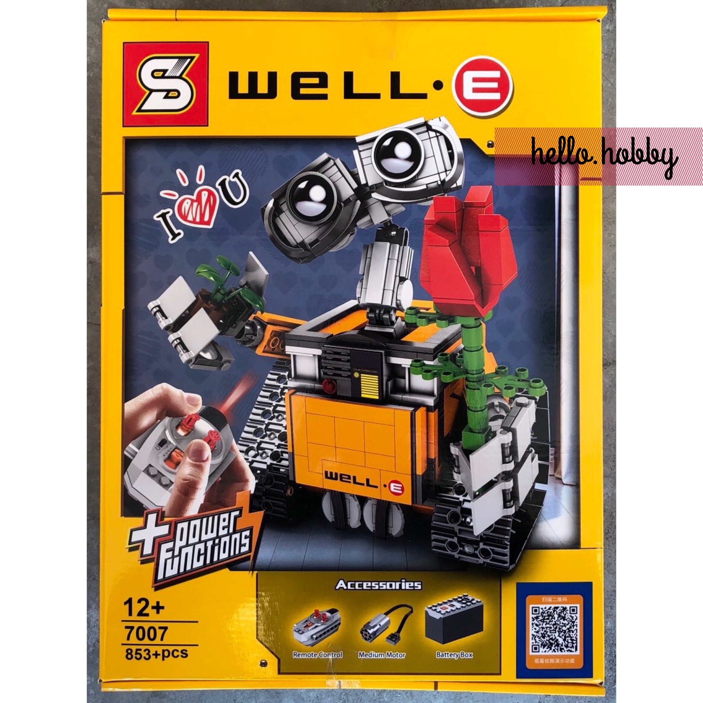 SY 7007 Wall-E 853pcs