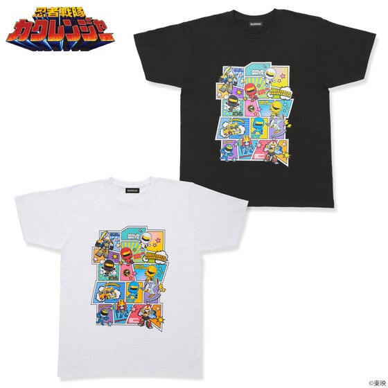 PRE-ORDER : Ninja Sentai Kakuranger Deformed T-shirt