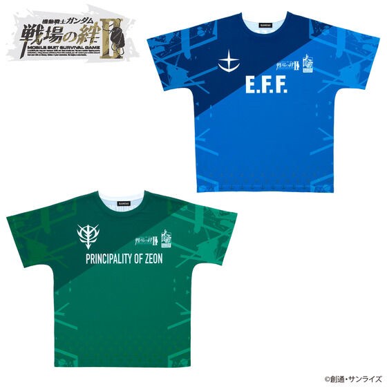 PRE-ORDER : Mobile Suit Gundam Battlefield Bonds II Uniform Style T-shirt