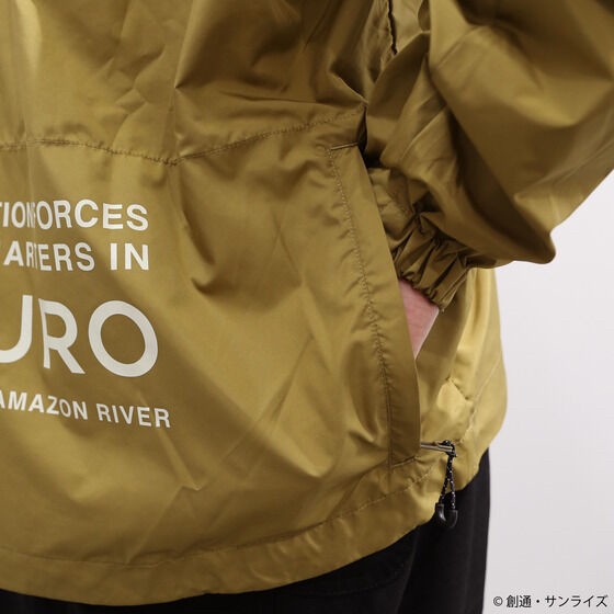 PRE-ORDER : STRICT-G JABURO "Mobile Suit Gundam" Shell Hoodie