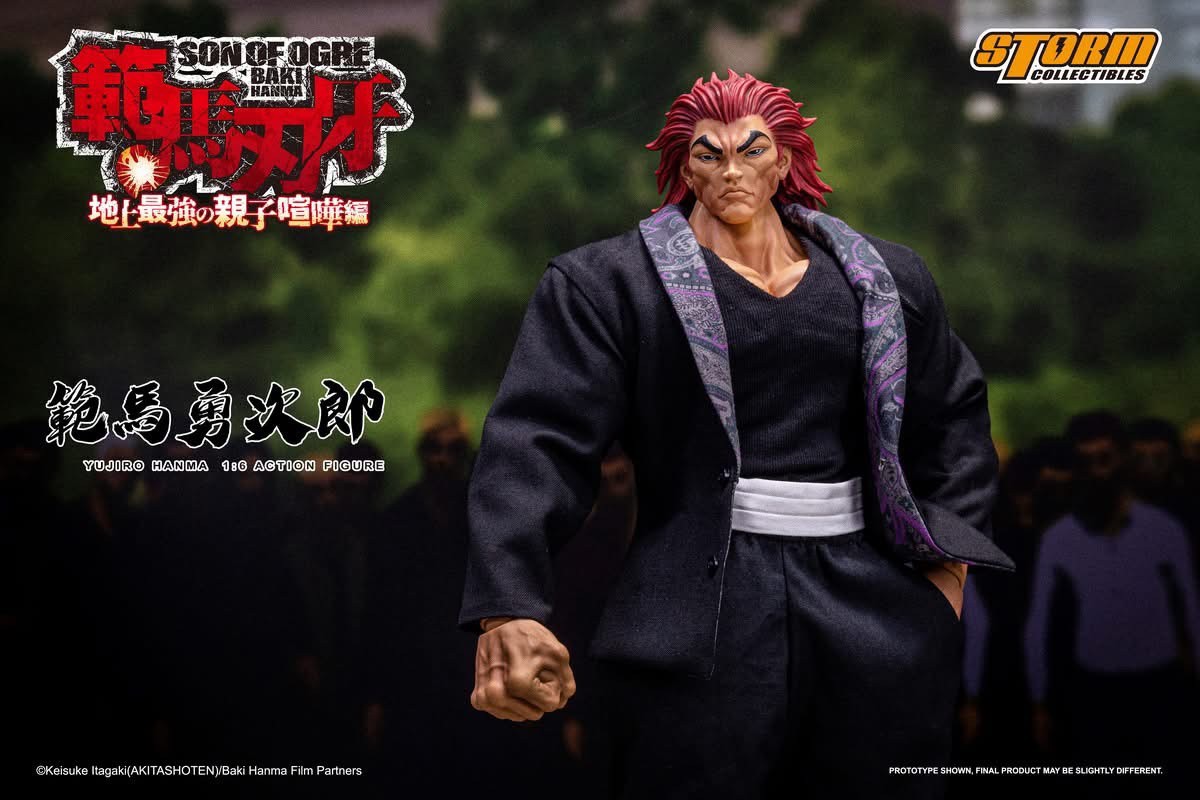 Pre-order : Yujiro Hanma KIBK08 1/6 Scale Action Figure by Storm Collectibles
