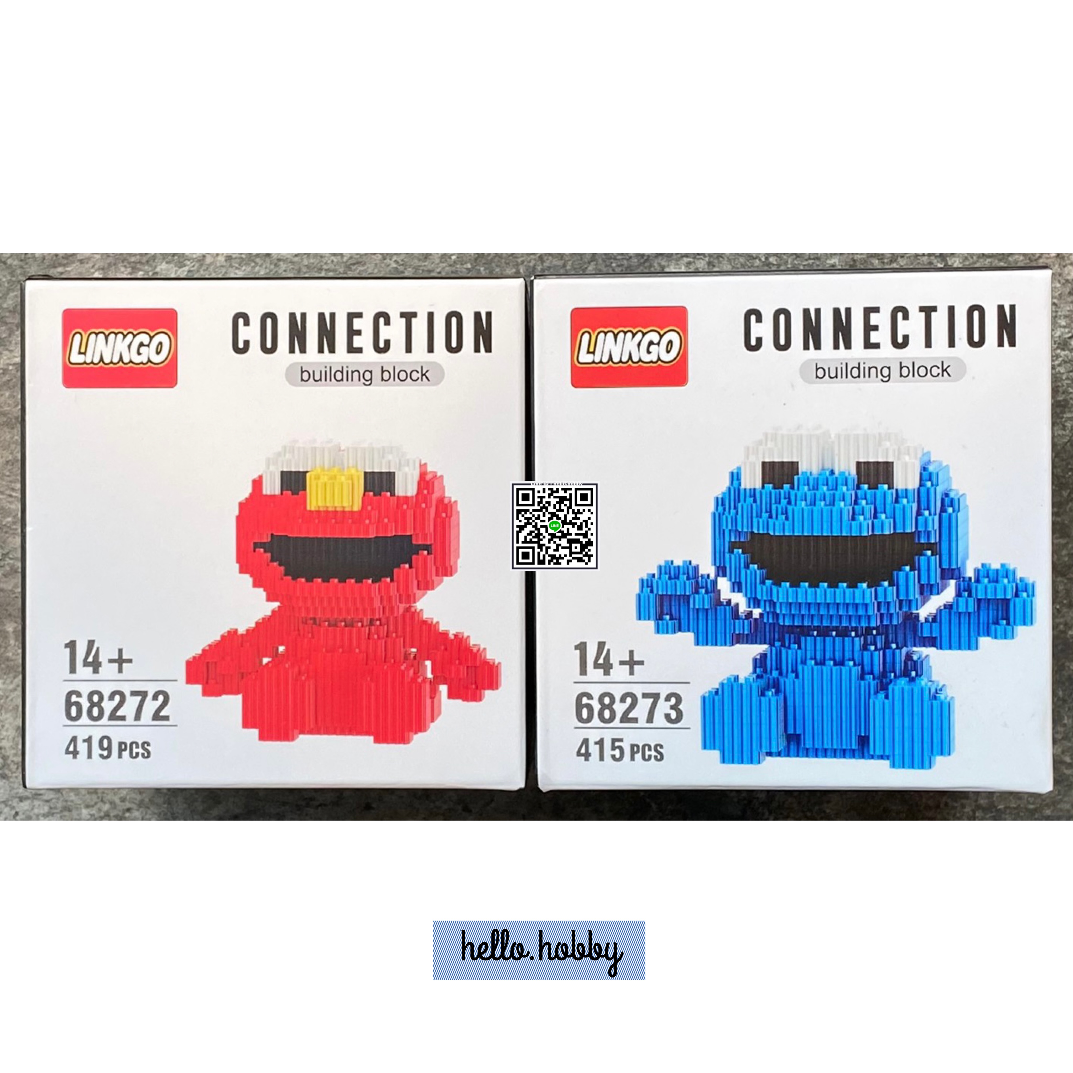 Linkgo 68272-68273 Sesame Street