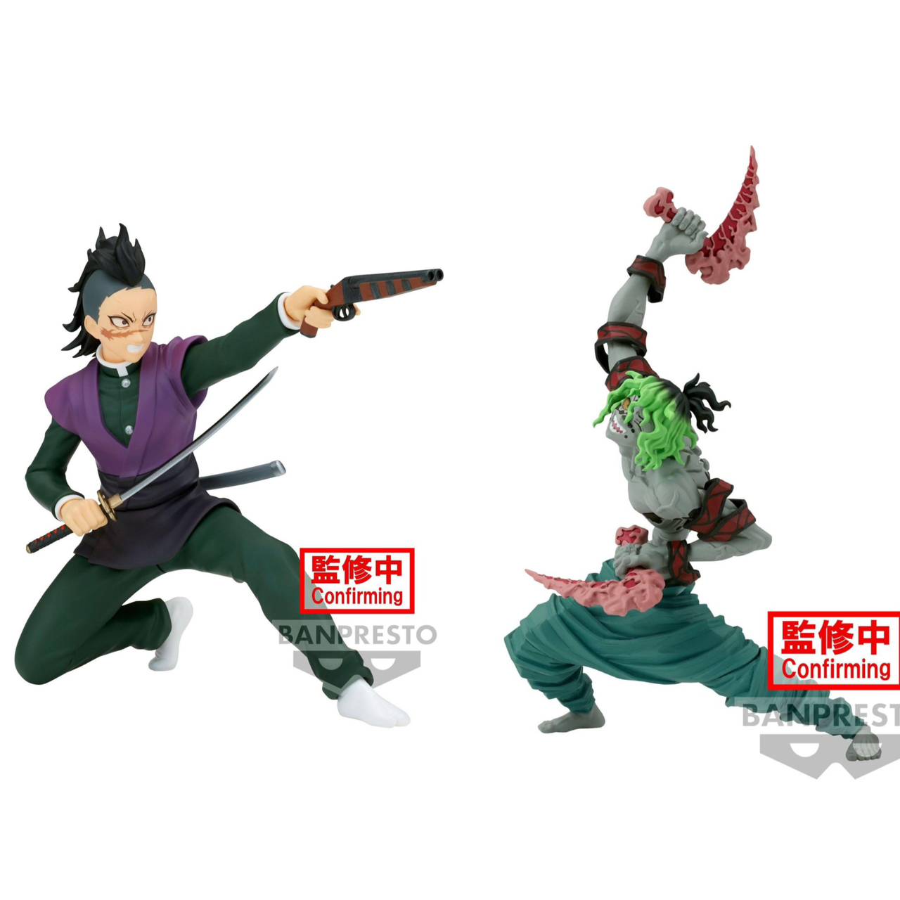 Pre-order : DEMON SLAYER: KIMETSU NO YAIBA VIBRATION STARS -GENYA SHINAZUGAWA- / GYUTARO- Deadline ปิดรับ : เที่ยง 15 พค Deposit มัดจำ : 200 baht (ราคาพรี 650) Release Date : ประมาณเดือน กย ค่ะ -FIGURE SIZE AROUND: H12/13CM