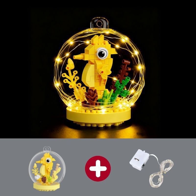 ตัวต่อนาโนสัตว์ทะเลจิ๋ว - CLC - The Ocean Ball Building Blocks (มีไฟ)