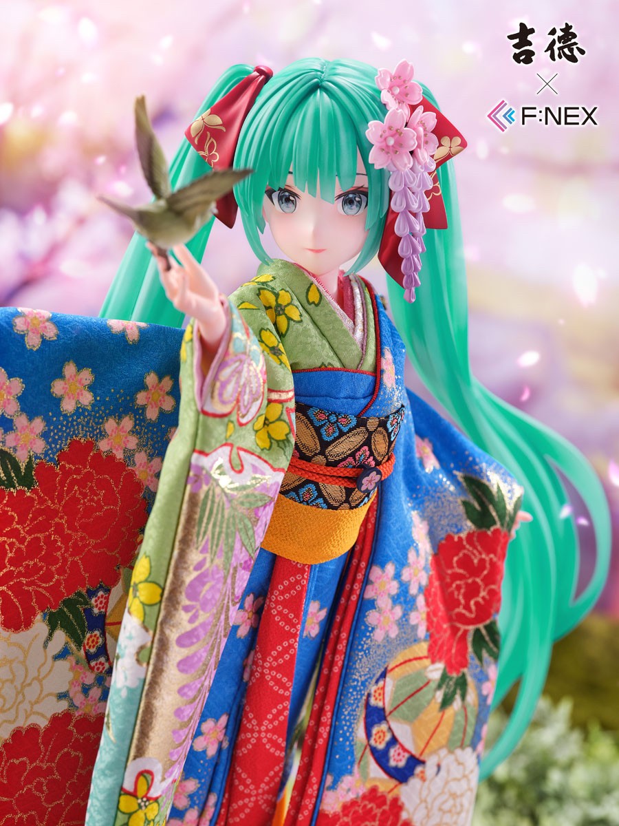 Pre-order : Yoshitoku x F:NEX Hatsune Miku -Japanese Doll- 1/4 Scale Figure by Design Coco x FuRyu