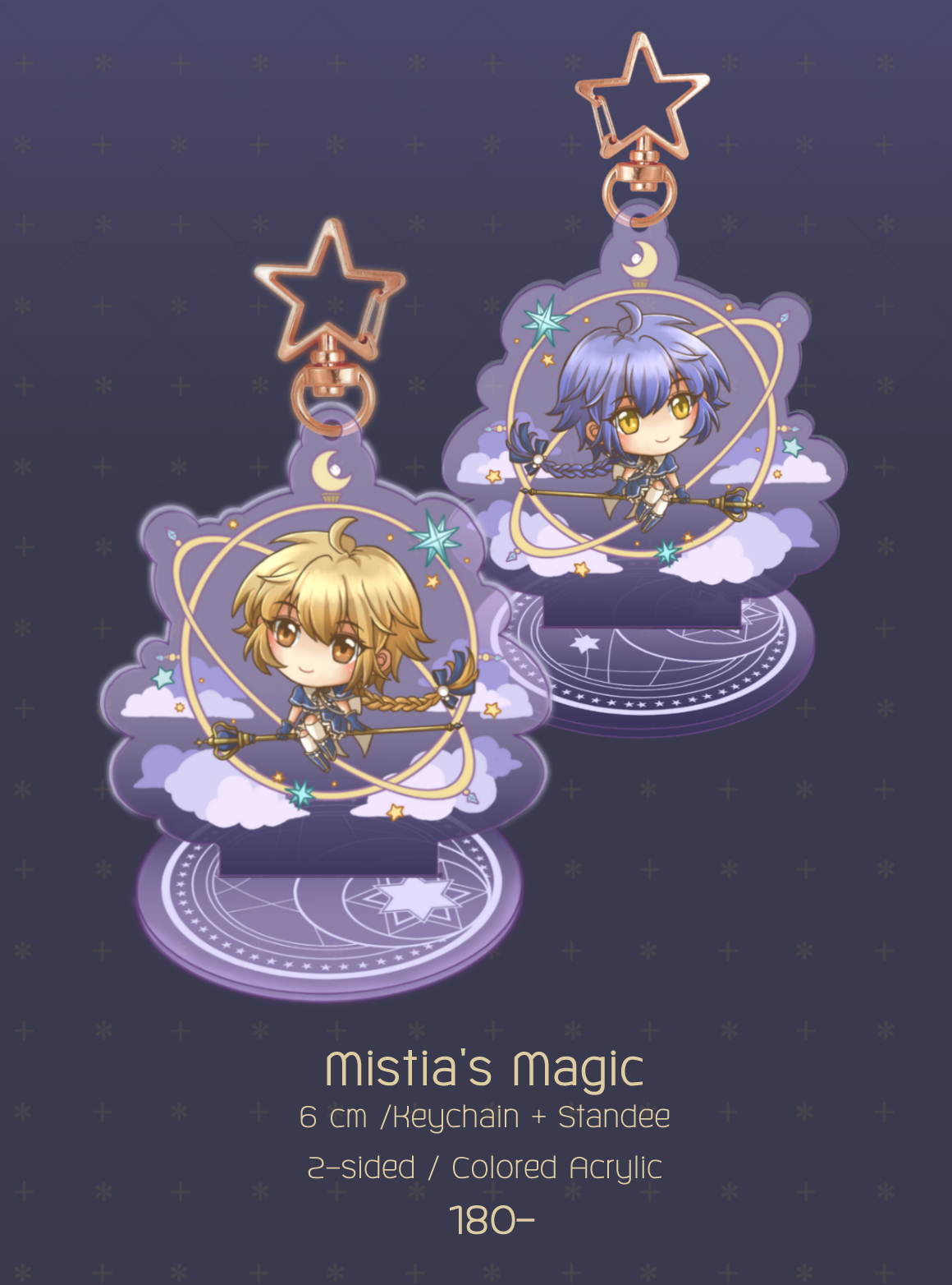 Mistia's Magic Standee+Keychain