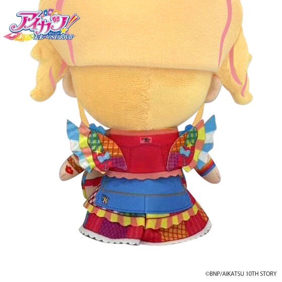 PRE-ORDER : Aikatsu! Series Chibi Plush Toy Premium Rare ver. Natsuki Mikuru (Resort Cancer Coordinate)