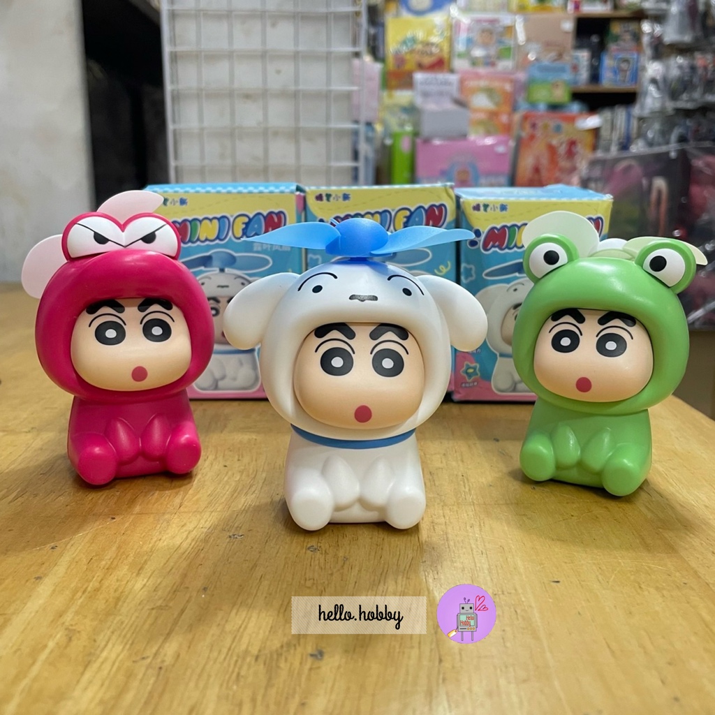 พัดลมมือถือ ชินจัง ลิขสิทธิ์แท้ Crayon Shinchan Mini Fan