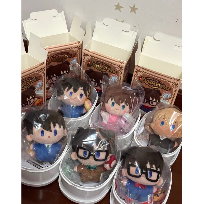 ตุ๊กตาพวงกุญแจโคนัน - Detective Conan - Yummy Box - Cafe Plush Series by LDCX