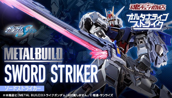 PRE-ORDER : METAL BUILD Sword Striker