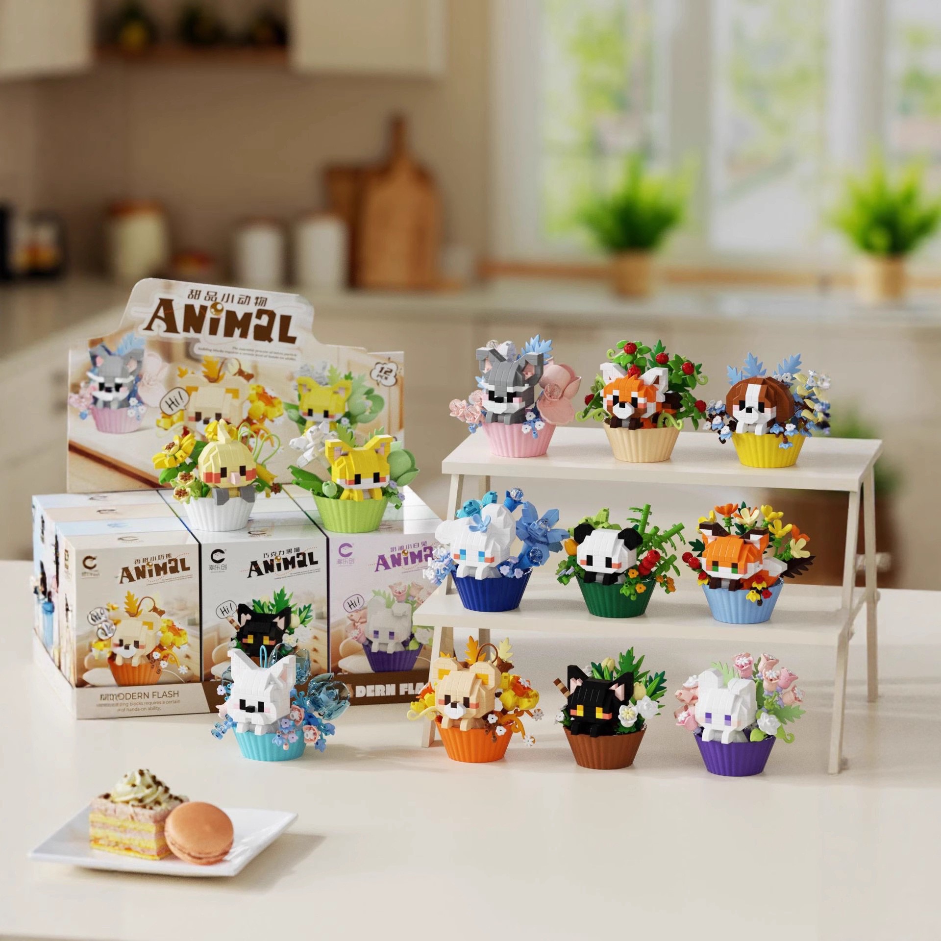 CLC Animal Cupcake ( สัตว์น้อยในกระถาง )