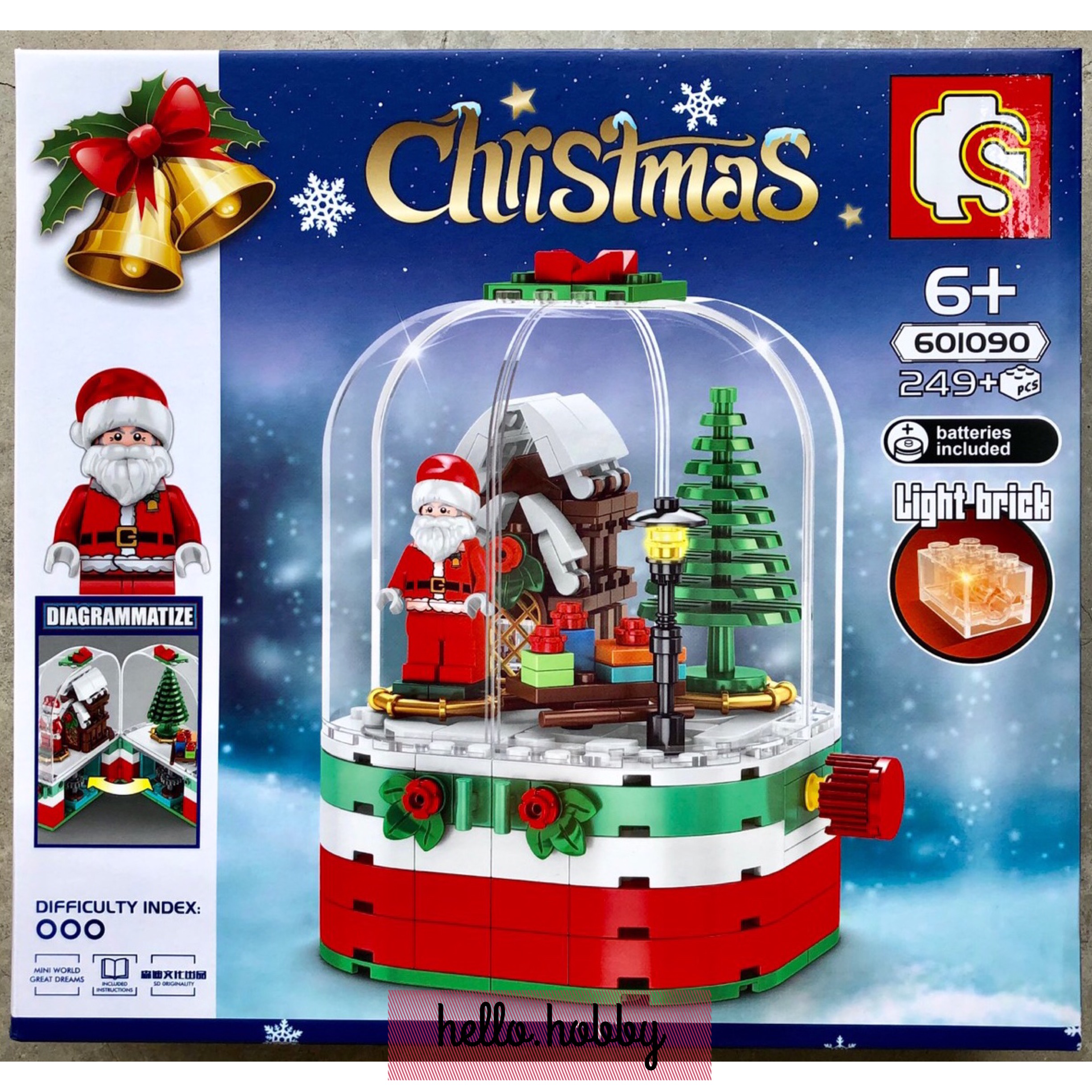 Sembo Block 601090 Santa House 249pcs