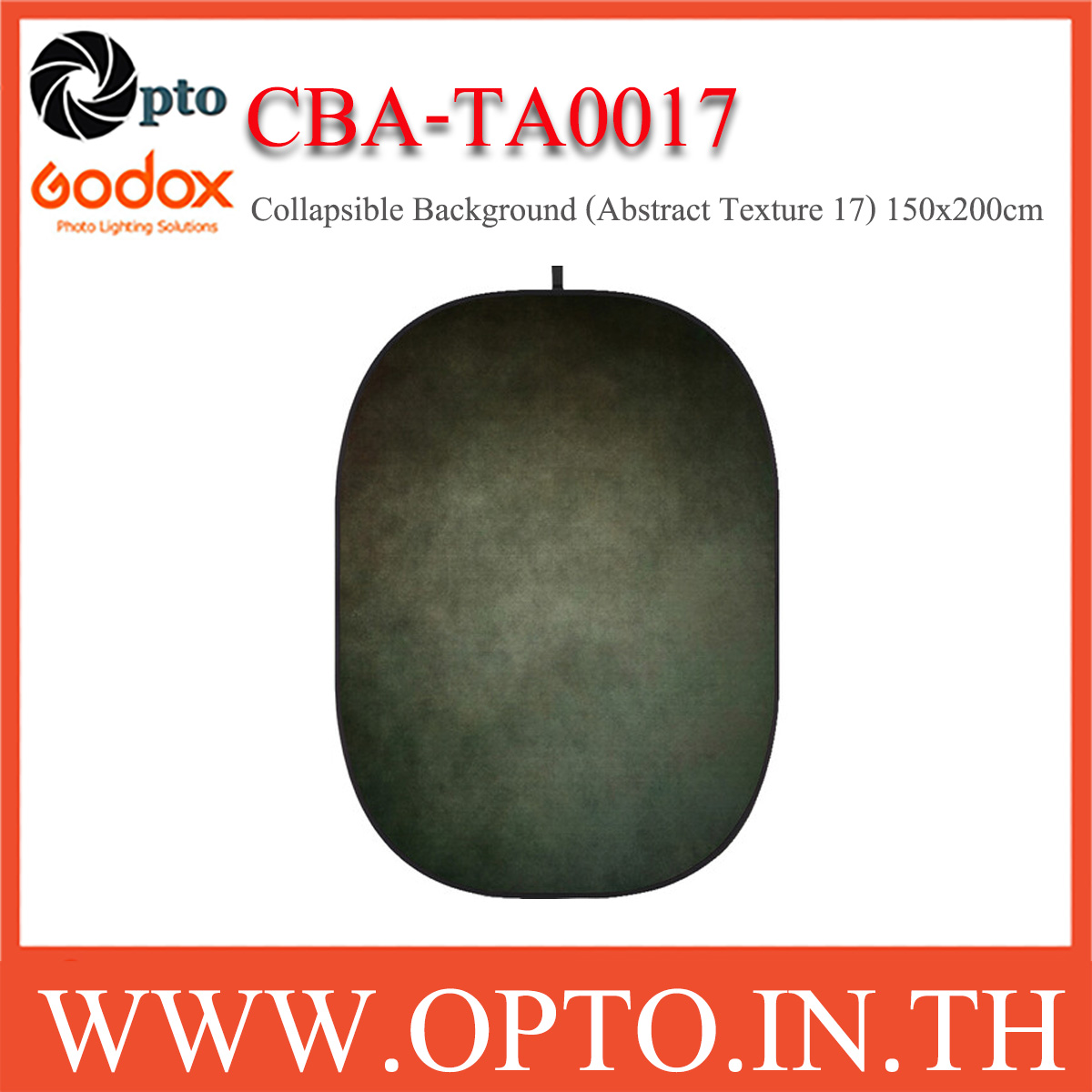 Godox CBA-TA0017 5 x 6' (1.5x2m) Collapsible Background (Abstract Texture 17) TA0017