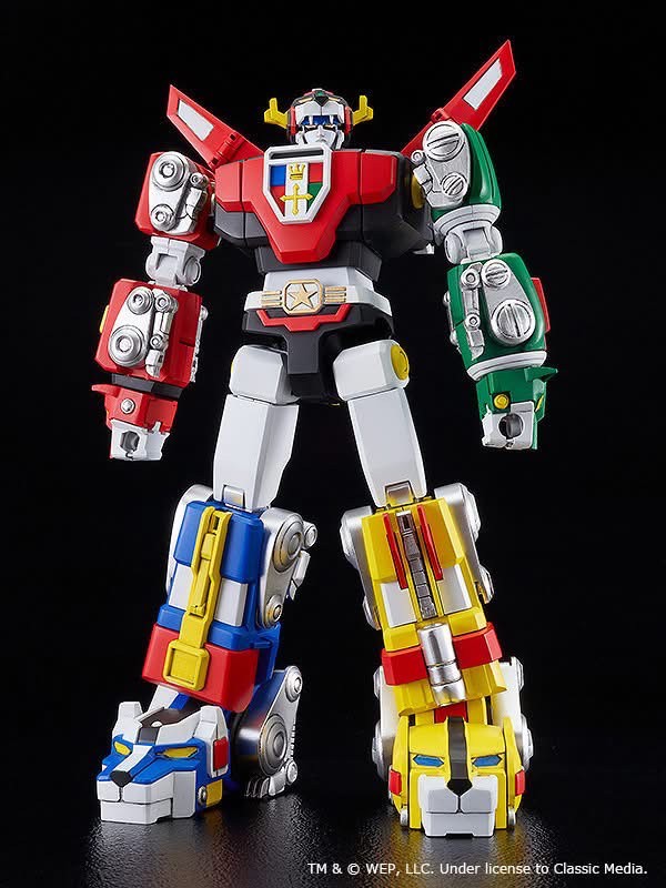 Pre-order : MODEROID Voltron (Beast King GoLion) Plastic Model Kit by Good Smile Company (Reissue)