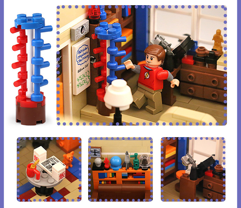 Urge UG 10189 Central Perk Big Bang Theory modular 4638pcs