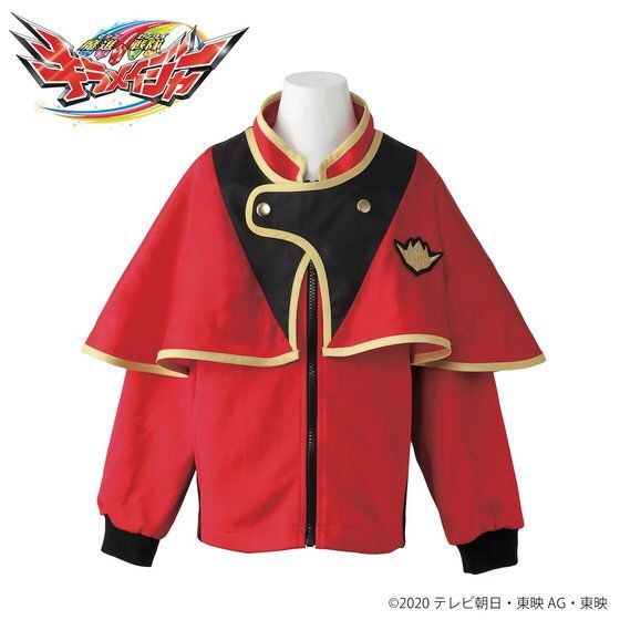 PRE-ORDER : Mashin Sentai Kiramager Kiramai Red Narikiri Style Jersey (For Kid)