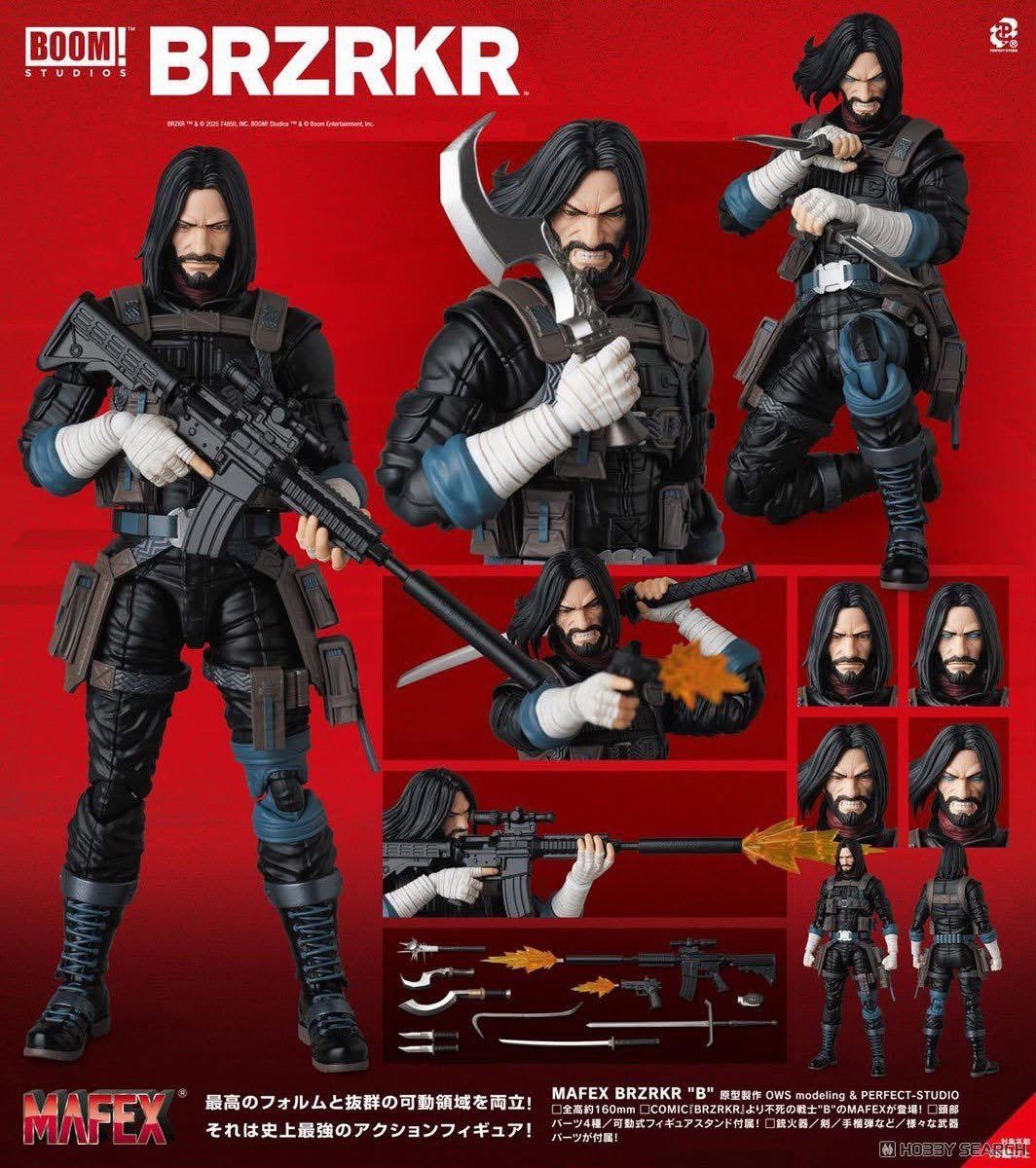 Pre-order : MAFEX No.279 BRZRKR ''B'' by Medicom Toy
