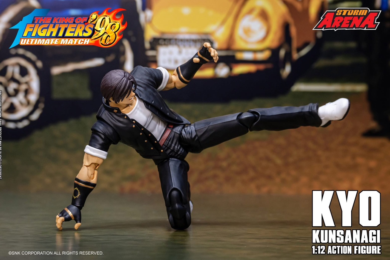 Pre-order : STORM ARENA The King Of Fighter’s 98um Kyo Kusanagi 1/12 Scale Action Figure by Storm Collectibles