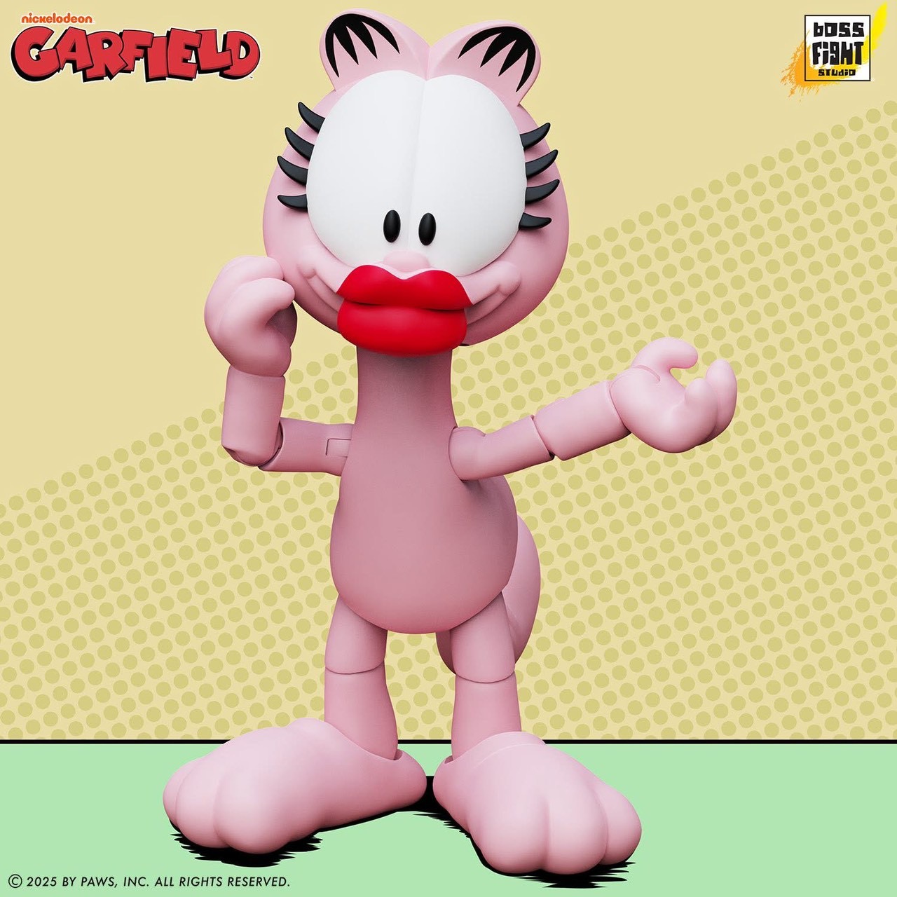 Pre-order : Garfield V.2 / Arlene / Garfield Jon Arbuckle Deluxe Action Figure by Boss Fight Studio