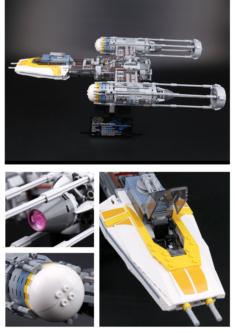 Lepin 05143 Star Wars Y-Wing Starfighter 2203pcs