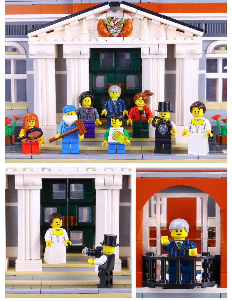 Lepin 15003 Town Hall 2859pcs