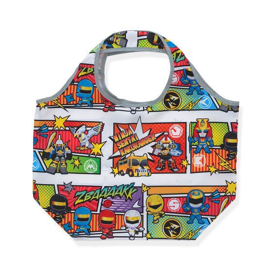 PRE-ORDER : Ninja Sentai Kakuranger Deformation Foldable Tote Bag