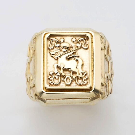 PRE-ORDER : Saint Seiya Gold Cloth Box Design Silver925 Ring