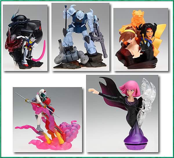 HG Gundam Sunrise Imagination Figure vol.4 Gashapon (Set of 5)