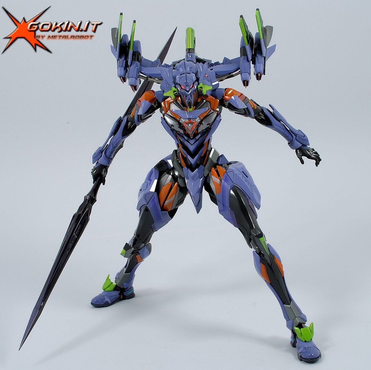 MORTAL MIND Series Evangelion Anima Evangelion Unit-01 Final Model Diecast Action Figure by CCS TOYS