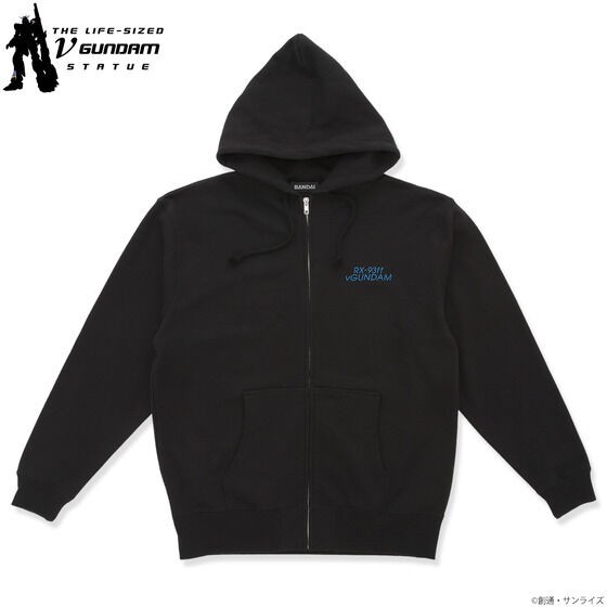 PRE-ORDER : Life-sized νGundam Statue Zip Hoodie