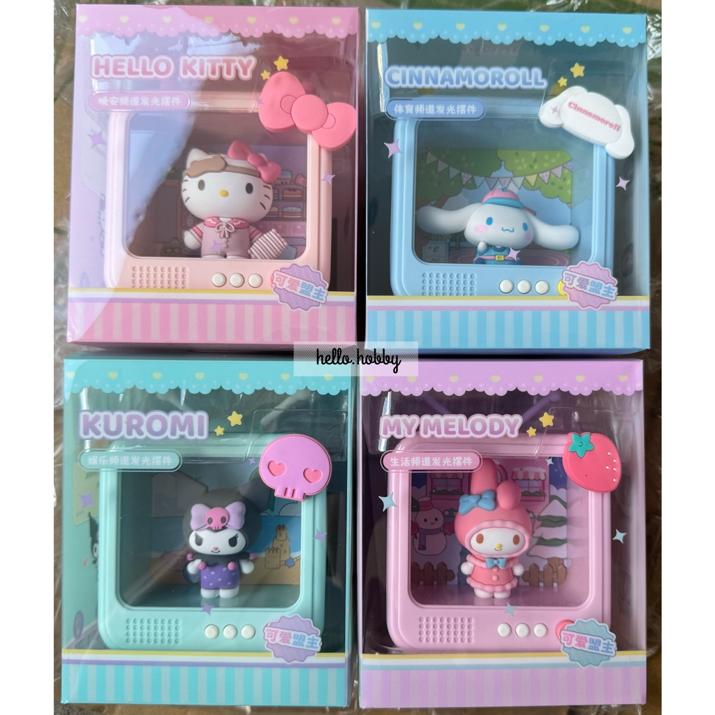 โมเดล Sanrio - TV Channel Luminous Series by Holly Box (มีไฟ)