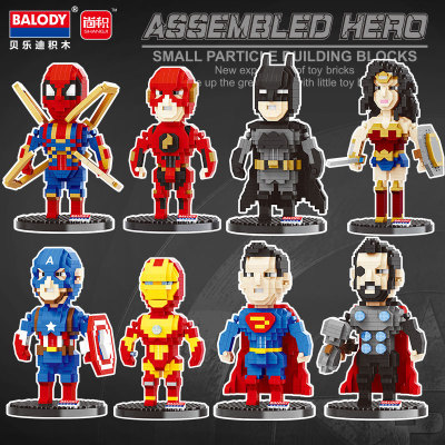 Balody 18100 1-8 Super Heroes