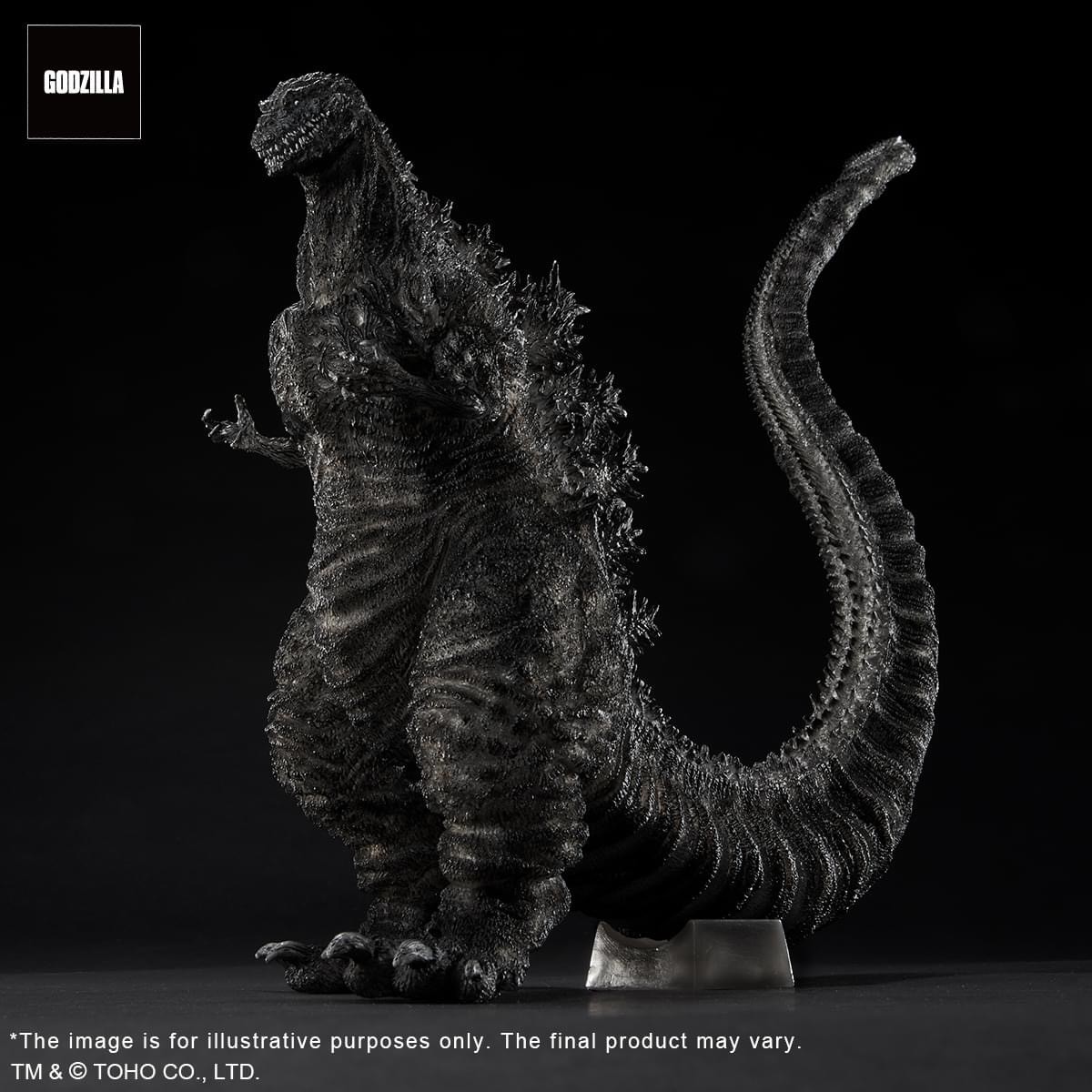 Pre-order : X-Plus Toho 30cm Series Yuji Sakai Modeling Collection Godzilla (2016) 4th Form Orthochromatic ver. by PLEX