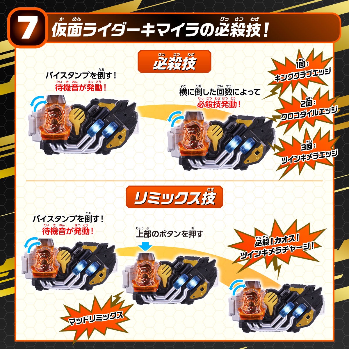 Masked Rider Revice - DX Chimera Driver & Juuga Driver Unit by Premium Bandai (Limited มีกล่องน้ำตาล)