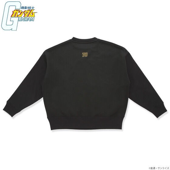 PRE-ORDER : Mobile Suit Gundam Number Design Big Silhouette Sweat