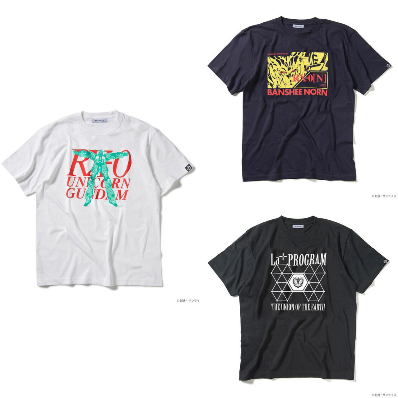 PRE-ORDER : STRICT-G "Mobile Suit Gundam UC" T-shirt
