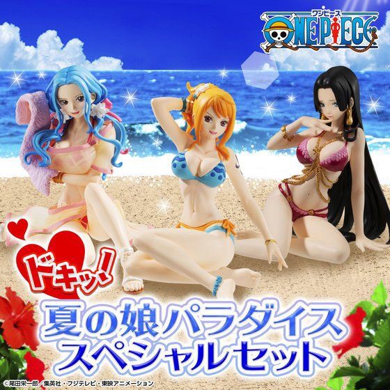 PRE-ORDER : ONE PIECE GashaPortraits x Treasure Cruise Dokki! Summer Girl Paradise Special Set