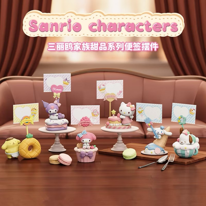 ที่เสียบการ์ด - Sanrio - Sanrio Family Dessert Series Card Holder