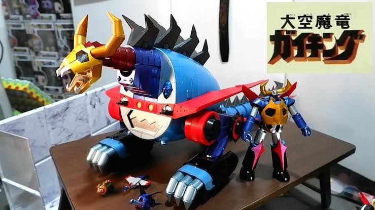 Soul of Chogokin - GX-100 Gaiking & Daiku Maryu (with Initial Release Bonus Item) by Bandai (มีกล่องน้ำตาล)