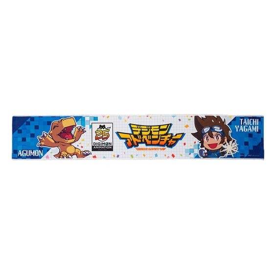 PRE-ORDER : Digimon Adventure 25th Anniversary Anime Series Muffler Towel