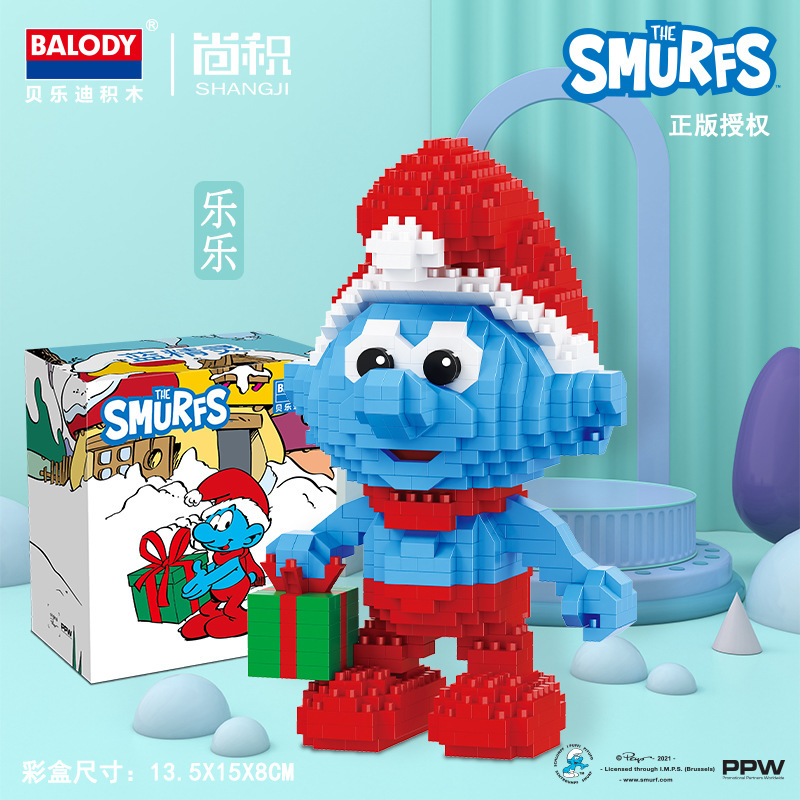 เลโก้นาโน Size XL - Balody 18348-18356 The Smurfs