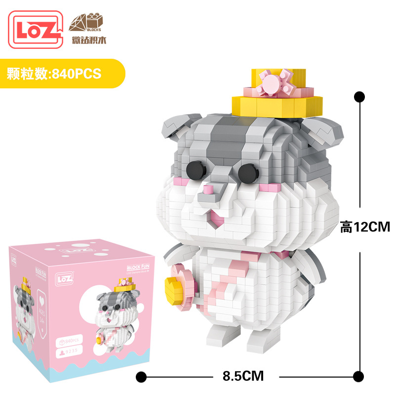 Loz 9235 Hamtaro 840pcs