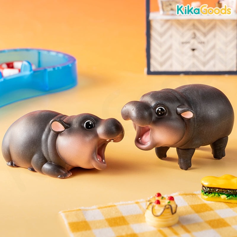 โมเดลหมูเด้ง ได้ 1ตัว - Thailand Moodeng Series by Animal Heavenly Body