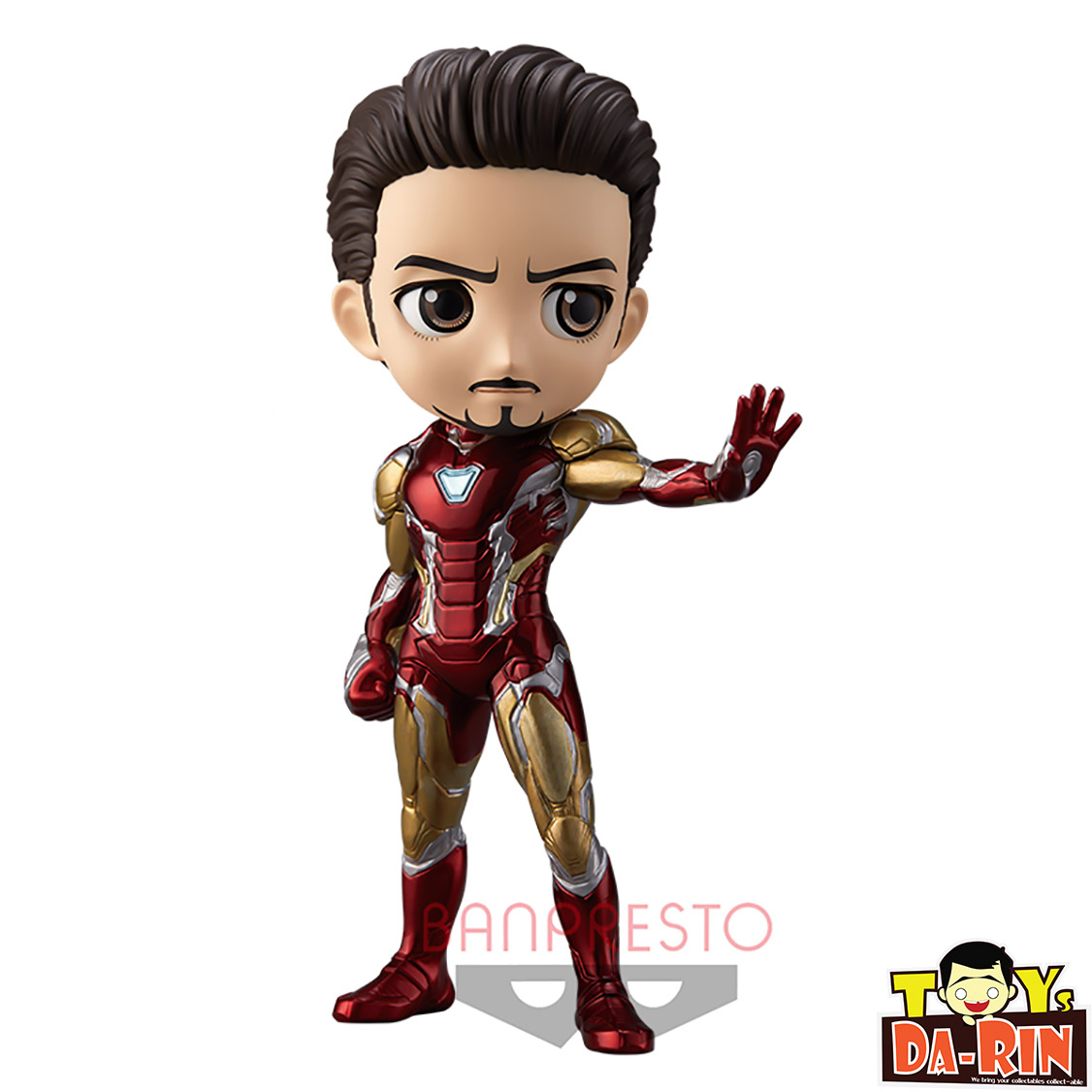 $ Q POSKET Marvel - Iron Man (B Mask Off ver.)