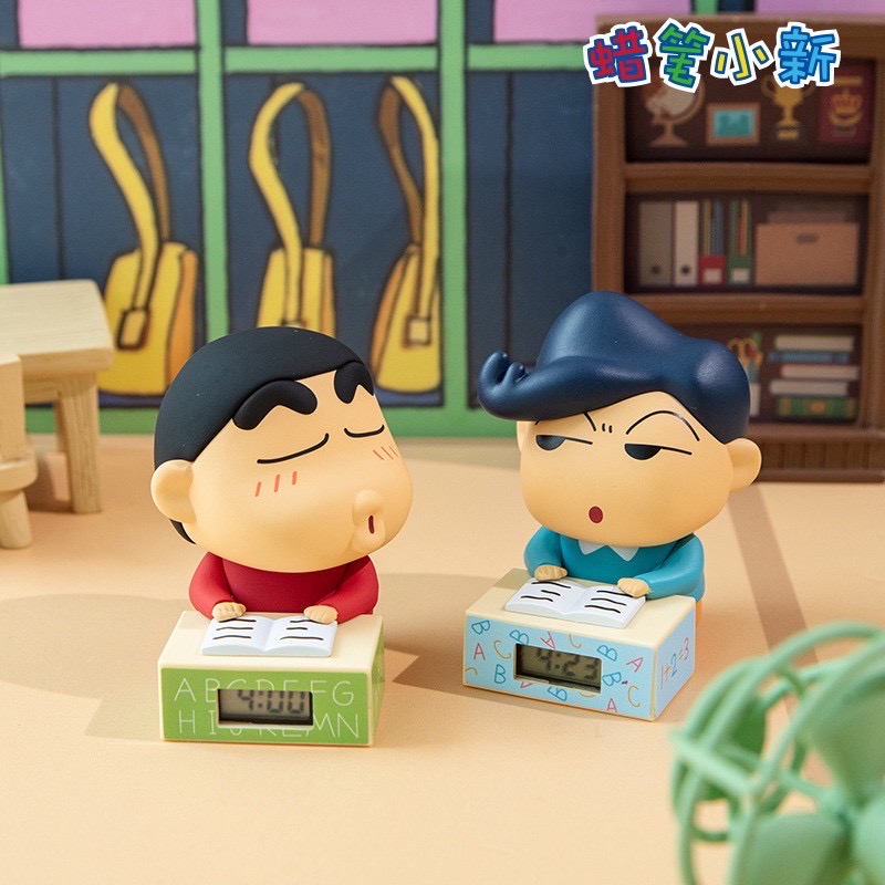 โมเดล นาฬิกา ชินจัง ได้ 1ตัว - Crayon Shinchan - Mini Clock Kazukabe Series by Maihe