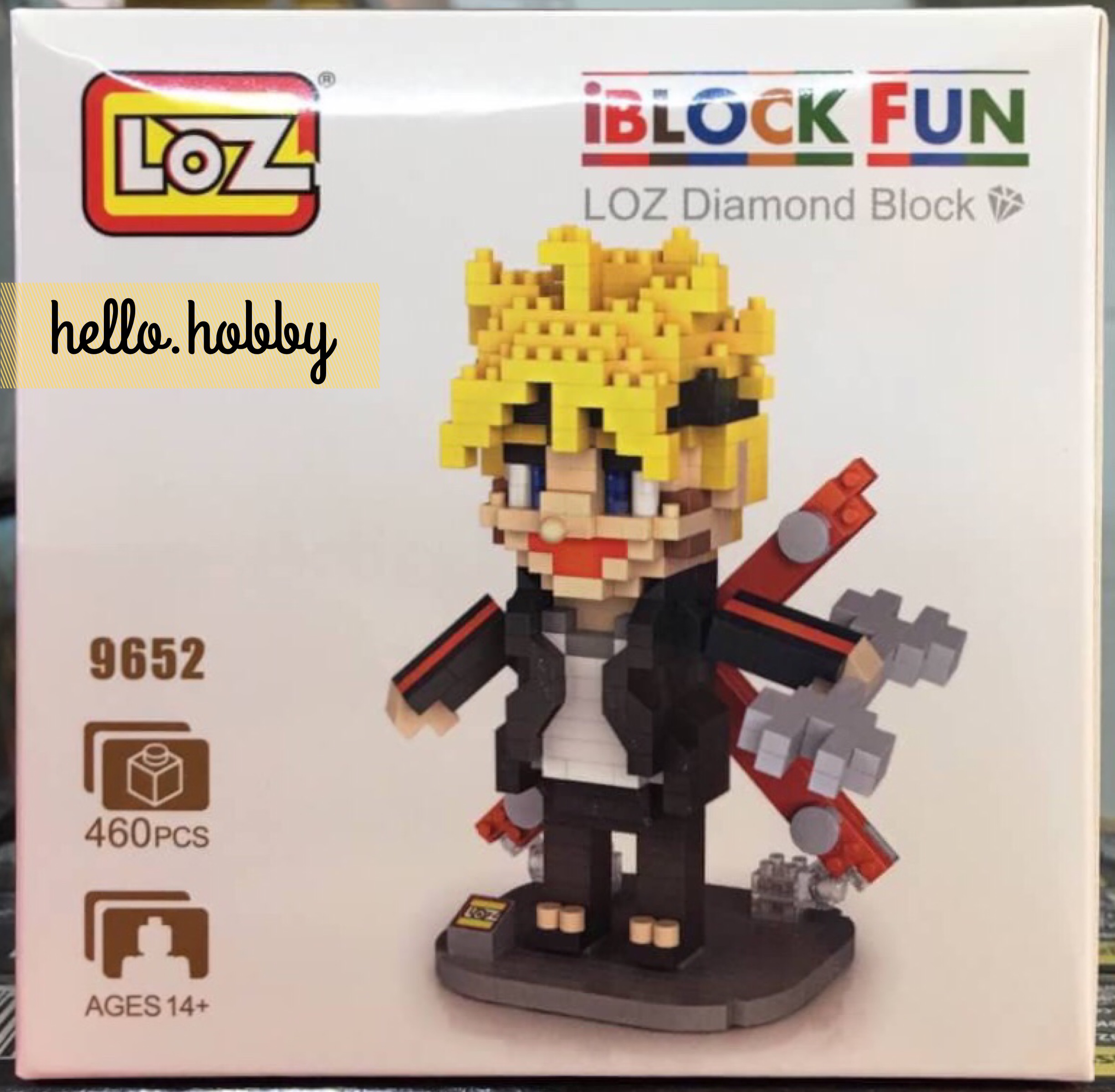 Loz 9652 Boruto: Naruto Next Generations Uzumaki Boruto 460pcs