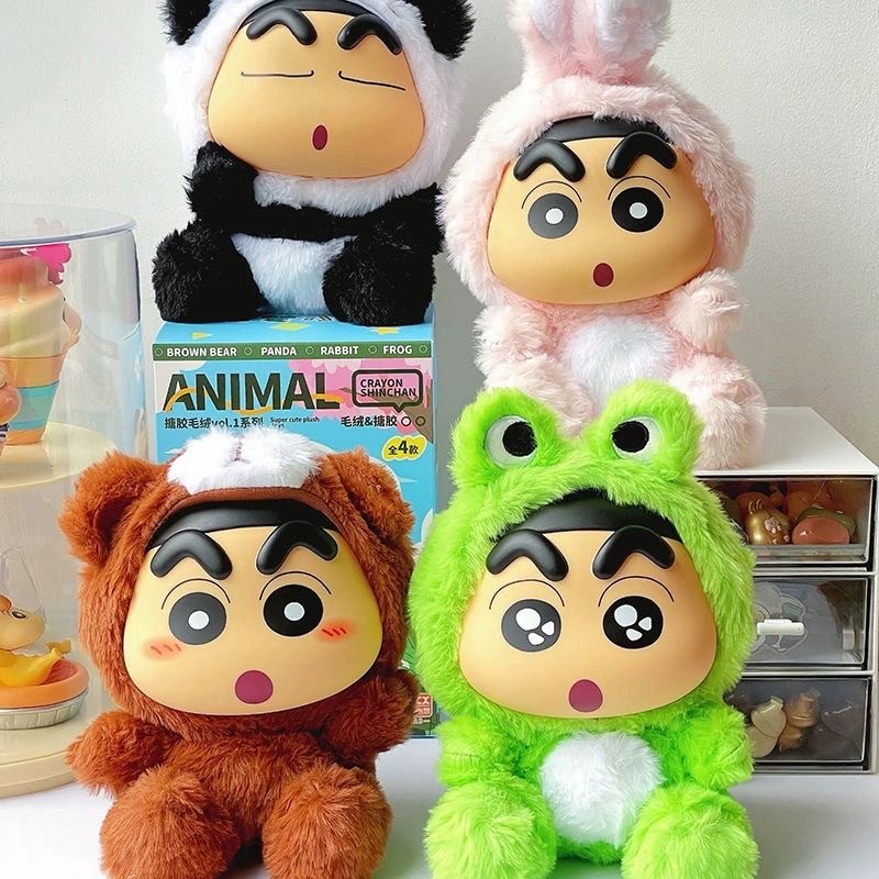 ตุ๊กตาชินจัง ลิขสิทธิ์แท้พร้อมส่ง ร้านไทย | Crayon Shinchan Animal Vol.1 Series Plush by LCDX