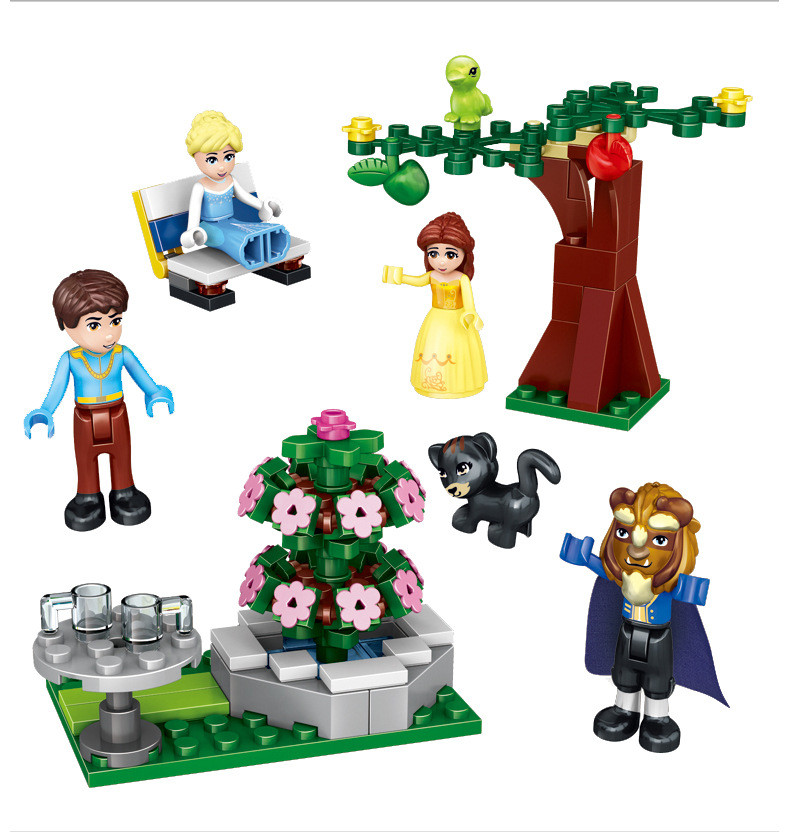 Lele 37009 Princess Beauty and the Beast 667pcs