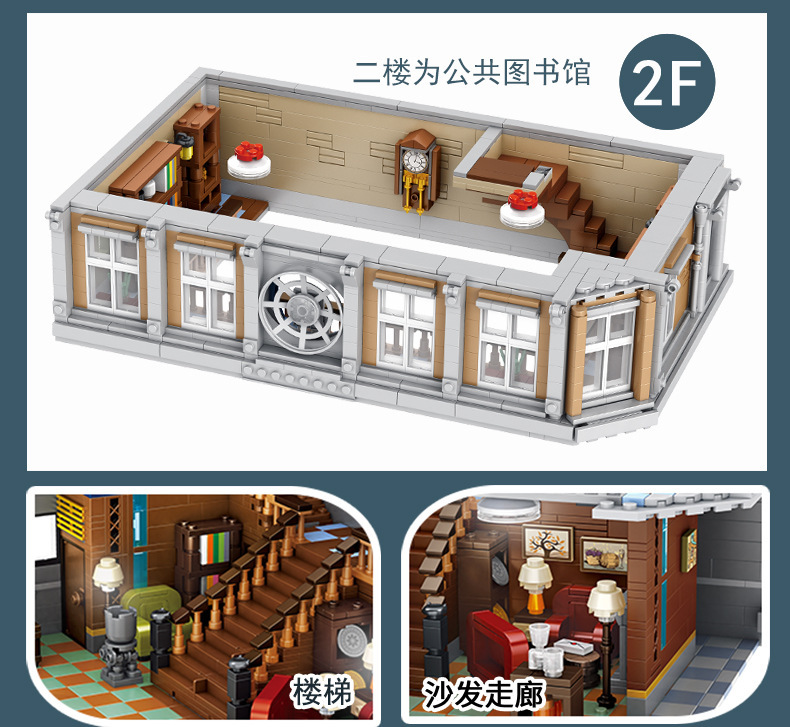 Panlos Brick 613001 Doctor Strange's Sanctum Sanctorum 6619pcs