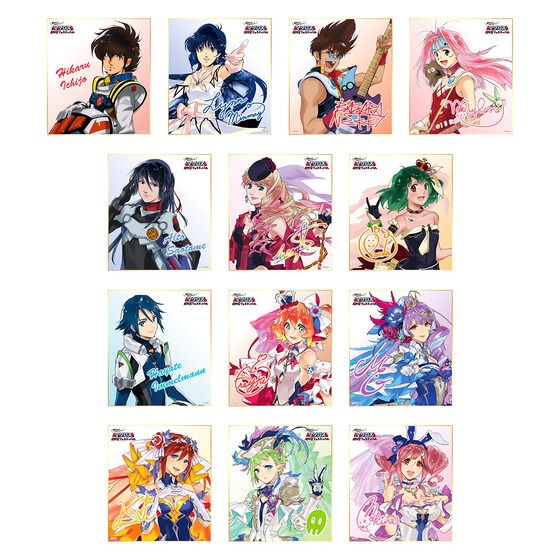 PRE-ORDER : Macross Super Dimension Festival 40th Anniversary! Deculture!! Mini Colored Paper Collection (Random)